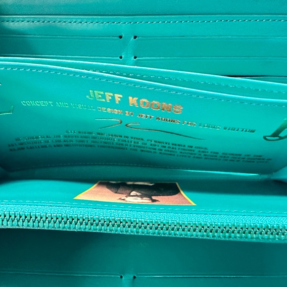 Louis Vuitton Masters collection Jeff koons “Manet” zippy wallet - Picture 7 of 11